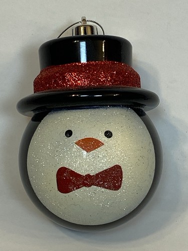Penguin christmas ornament - christmas,