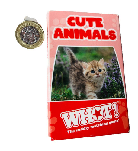 Whot cute animals card game - cute,