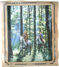 LARGE - MARGOT TAPESTRY CANVAS - "LE PETIT JOUR d'apres ROME" - CANVAS ONLY