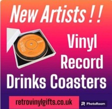 DRINKS COASTERS - Upcycled