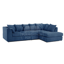 Luxor marine blue corner sofa - marine,