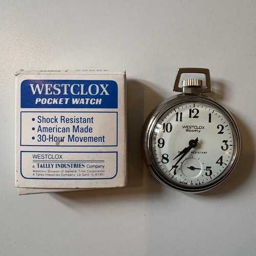 Vintage westclox scotty made - westclox,