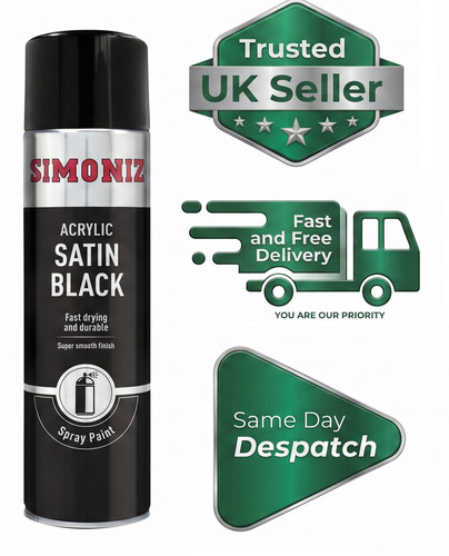 Simoniz satin black acrylic - satin,