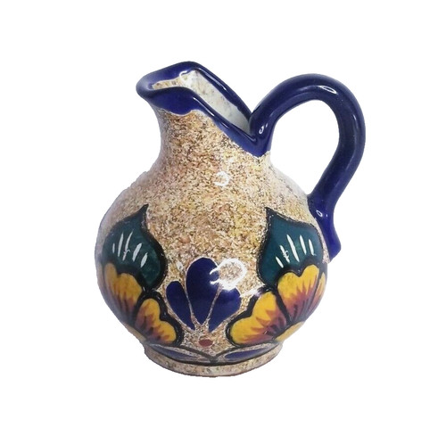 Hand painted brown speckled - hand,
