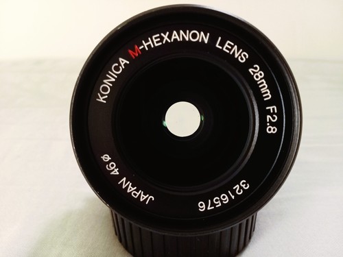 Konica hexanon 28mm 8 - konica,