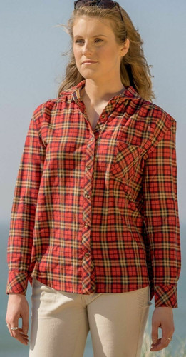 Womens check flannel - flannel, shirt