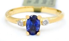 GENUINE 0.64 Cts BLUE SAPPHIRE