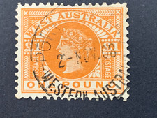 Australia - Western Aust.- 1902-12 - Orange/Brown - £1