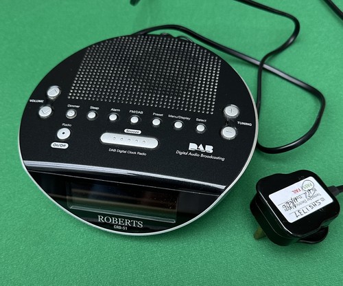 Roberts clock radio - radio, crd-51