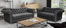 Chesterfield elegance grey 2 - elegance, 3&2