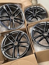 Audi A5 S5 Genuine  20" Spoke Alloy Wheels 8T0601025DF x4 A7 S7 Dark Edition