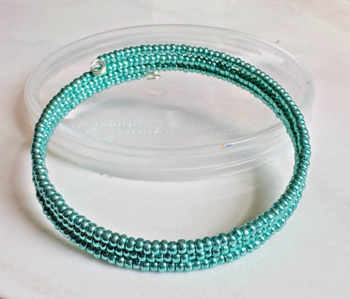Coil turquoise coloured - turquoise,
