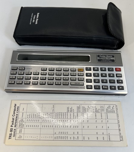 Radio shack trs pocket - trs-80,