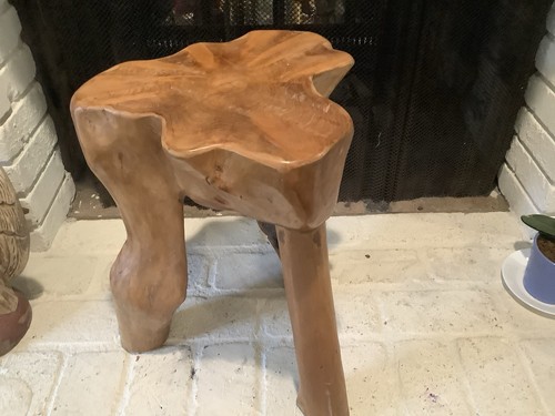 Side table wood - side,