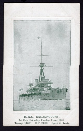 C1906 postcard hms - c1906,