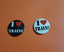 I Love Badge s Trains