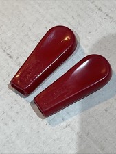 Vintage NOS Milremo Gear Lever Hoods Covers in Red