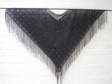 Black lace top from Next  Mantilla party style  One size fits all.