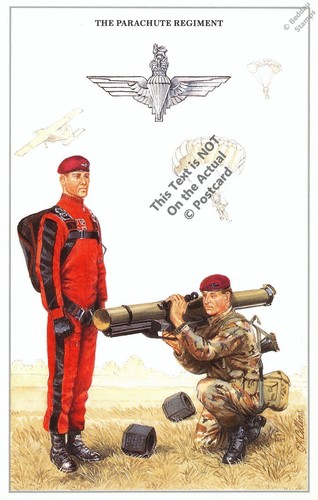 The parachute regiment british - regiment,