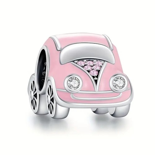 S925 sterling silver pink - silver, car