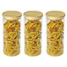 3x Tall 1.8L Borosilicate