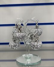 Sparkly Silver Crushed Diamond