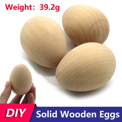 Wooden eggs solid for easter - eggs,