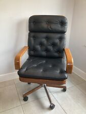 Vintage AG Barcelona Rosewood swivel chair