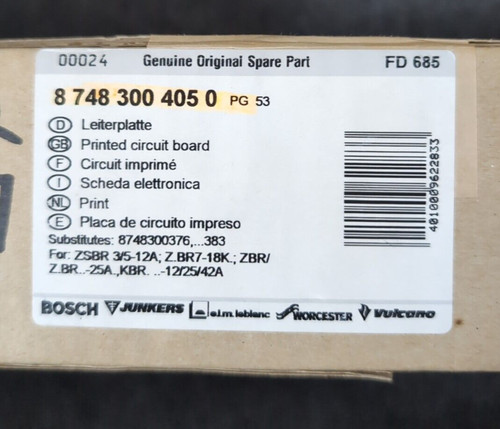 Worcester bosch pcb - worcester,
