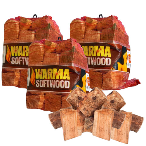 Warma softwood logs kiln dried - logs,
