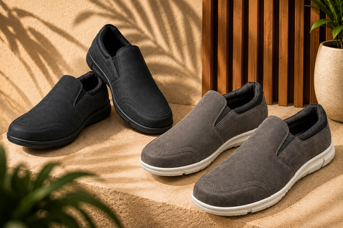 Mens running slip - slip, shoes