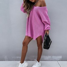 Ladies Women Knitted Sweater