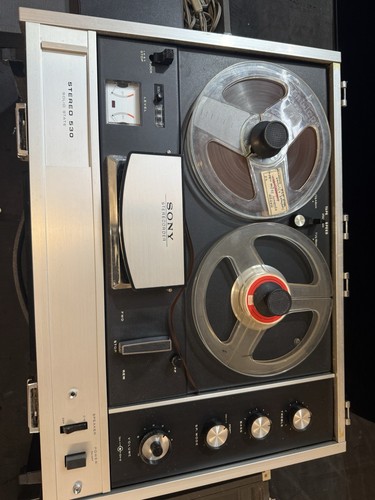 Vintage sony 530 - tc-530, reel