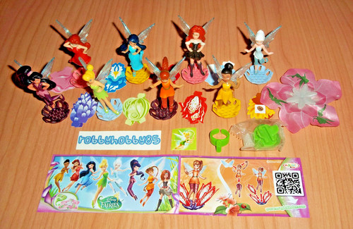 Disney fairies complete set - complete,
