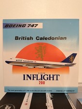 INFLIGHT 200 BRITISH CALEDONIAN B747-200 G-GLYN Excellent Condition