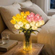 Pcs twinkling led tulips - pcs,