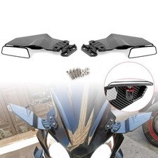 2X L+R Rear View Side Mirror For Kawasaki Ninja ZX6R ZX7R ZX9R ZX10R ZX12R Z636