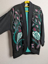 Vintage Floral Open Front