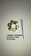 YAMAHA MARINER OUTBOARD ENGINE PROP CASTLE NUT 20-25-30hp
