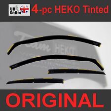 Jaguar XF MK2 Saloon X260 2016-onwards 4-pc Wind Deflectors HEKO Tinted