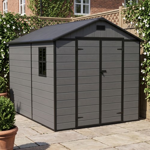 Plastic garden shed outdoor - plastic,
