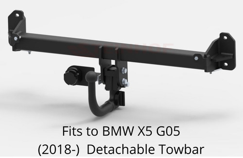 Detachable tow bar - tow, bmw