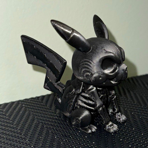 Gothic pikachu figure 3d - figure, (
