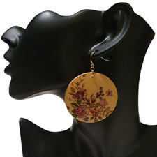 Brown Wooden Circle Round Hook