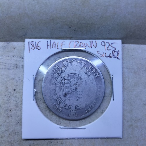 1816 half crown george - half, –