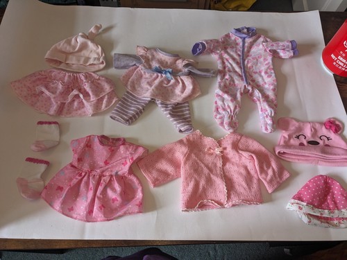 Pink baby doll - pink, clothes
