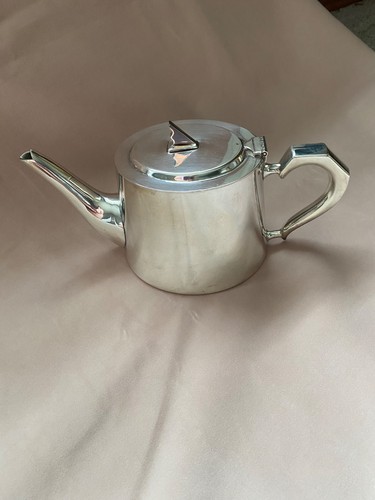 Silver plated teapot - teapot,