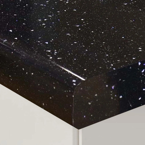 Black sparkle 600mm x - black,