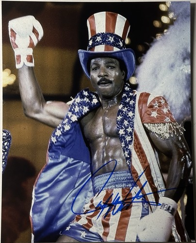 Carl weathers signed photo - weathers,