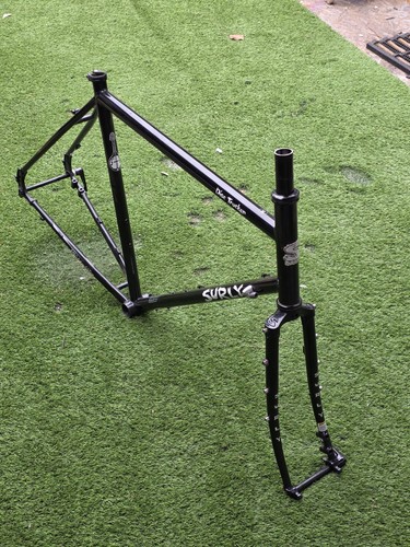 Surly disc trucker frameset - trucker,